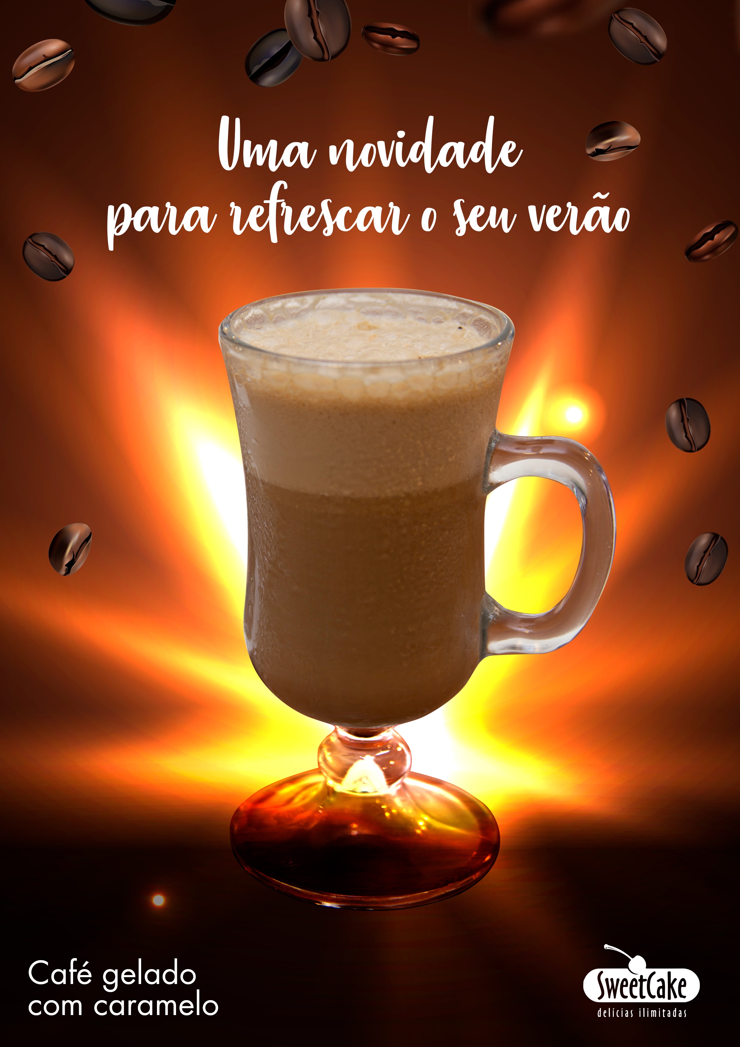 Cartaz A3 Café Gelado Mocha
